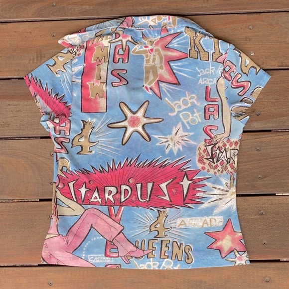 Vintage JAG Western Vegas Shirt💰Made in Australia SIZE M 🔅host pick🔅 - Picture 3 of 9